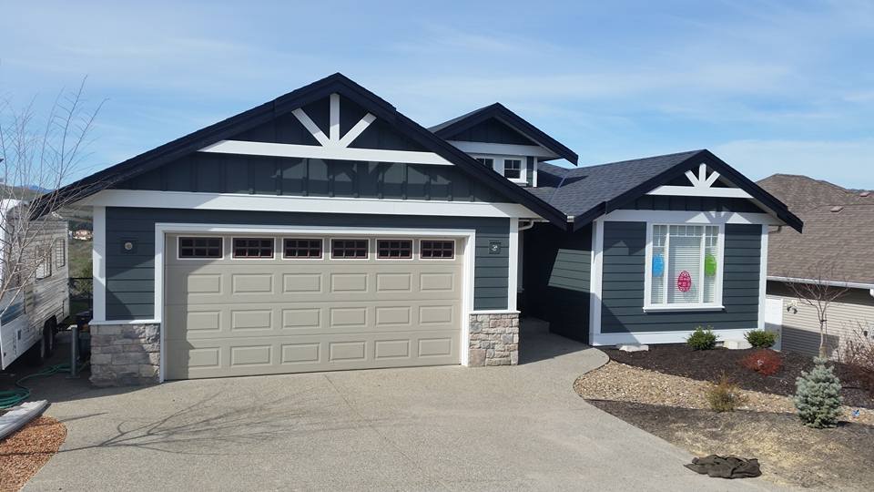 finished home exterior